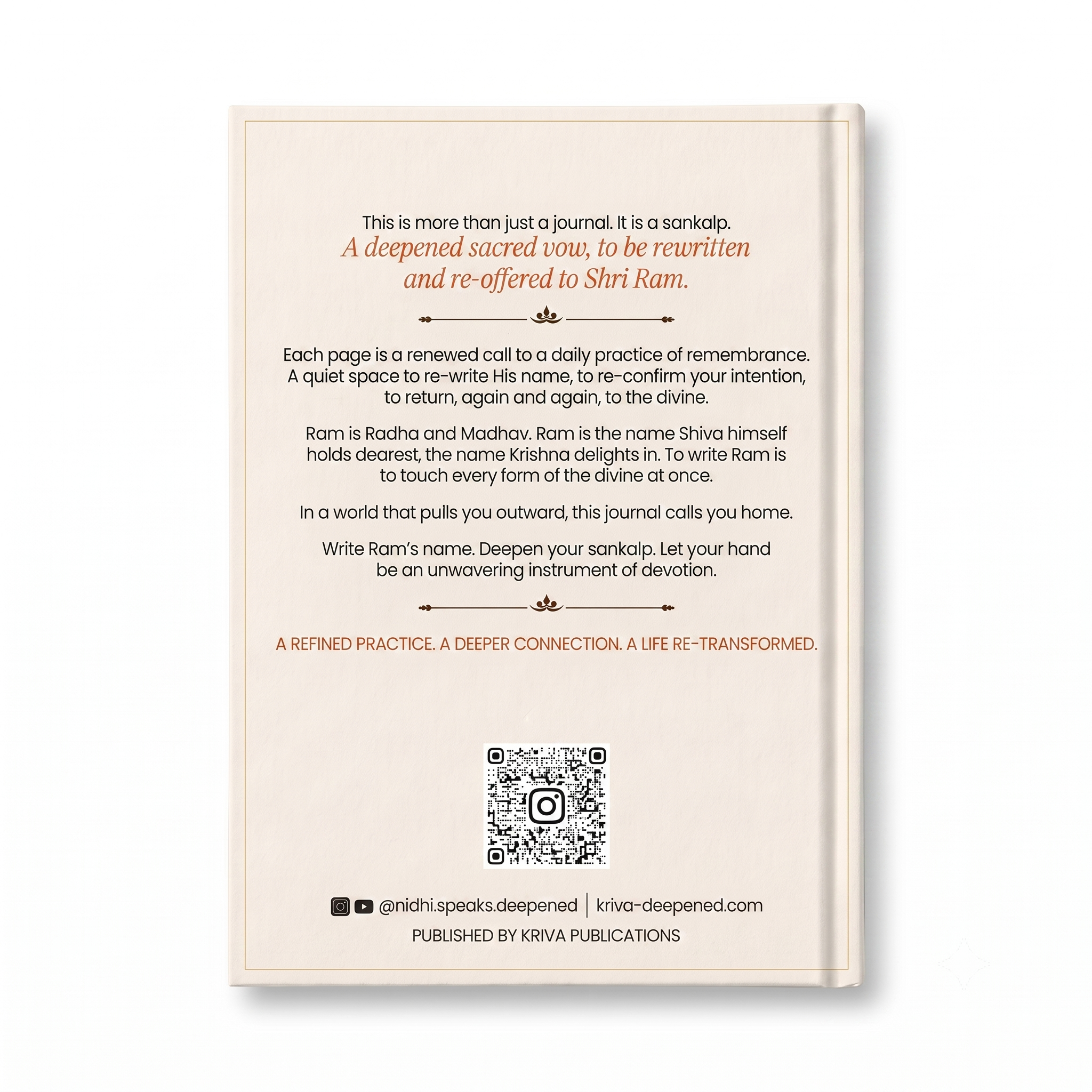 Shree Ram Naam Journal™